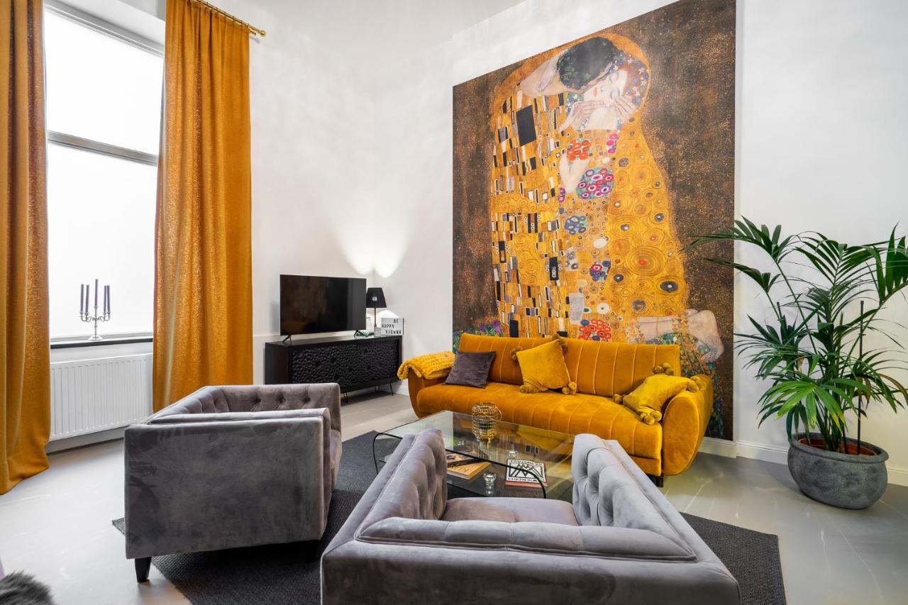 The Kiss - Luxurioeses City Loft Am Naschmarkt 비엔나 외부 사진
