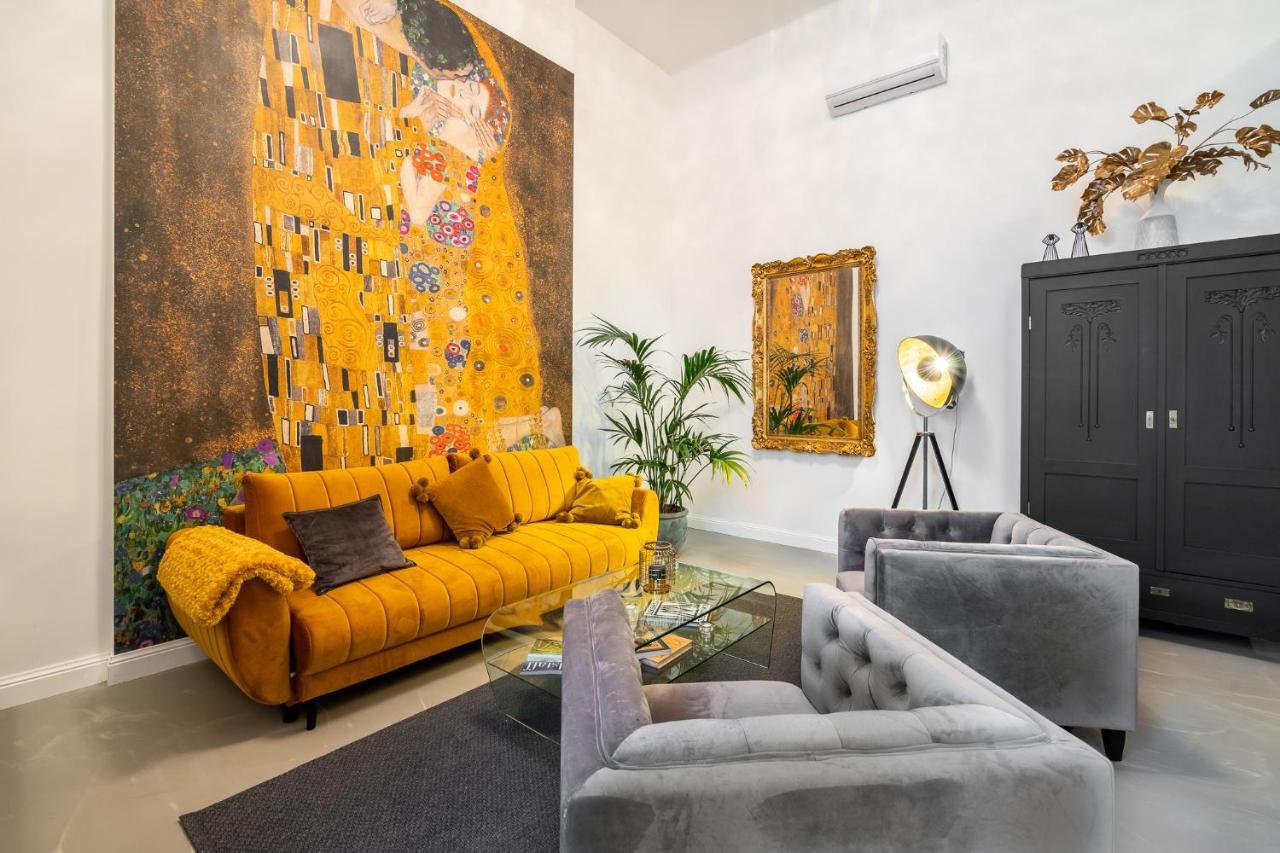 The Kiss - Luxurioeses City Loft Am Naschmarkt 비엔나 외부 사진