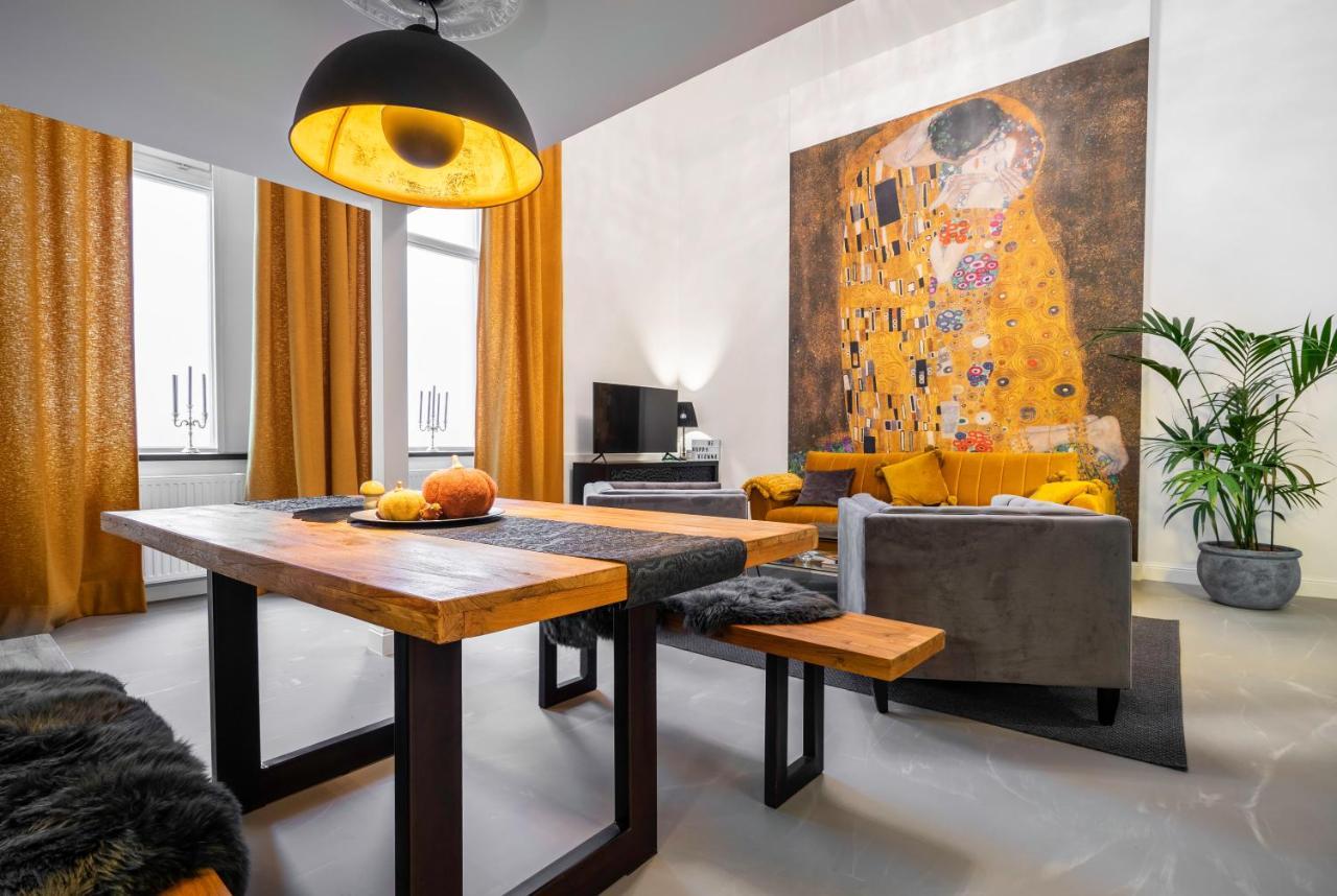 The Kiss - Luxurioeses City Loft Am Naschmarkt 비엔나 외부 사진